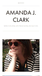 Mobile Screenshot of amandajclark.com